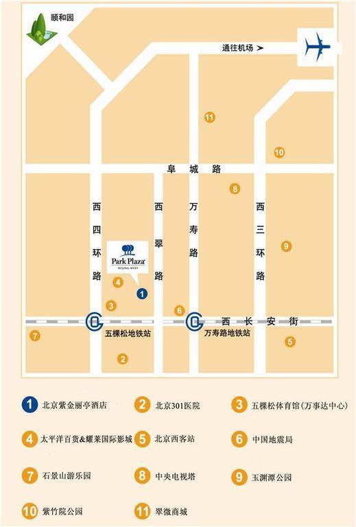 Park Plaza Beijing West Hotel Eksteriør billede